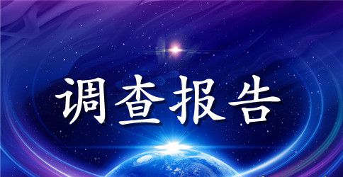 童装市场调查报告