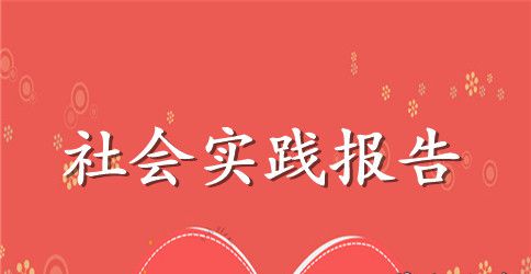 2023年社会实践报告范文【三篇】