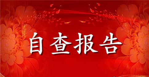 财务专项资金自查报告
