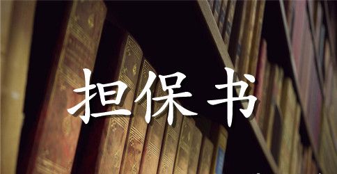 精选担保合同模板6篇