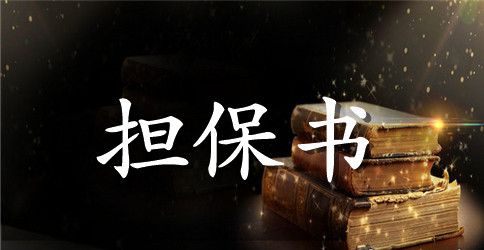精选担保合同3篇