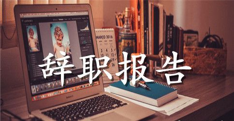 公司总监的辞职报告范文300字