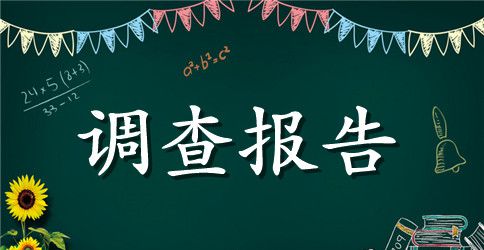 环境调查报告样本格式