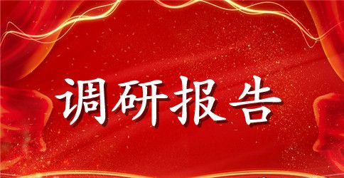 社会调研报告