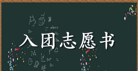 小学五年级入团志愿书