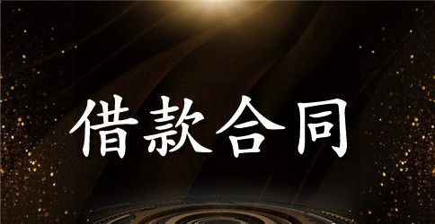 精选公司借款合同模板集合九篇
