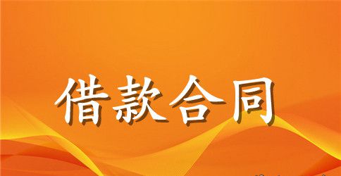 精选借款合同范文汇编五篇