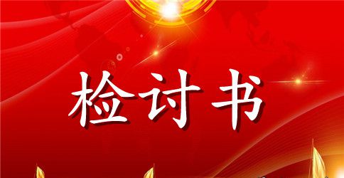 说错话的检讨书2篇