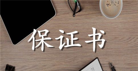 春节保勤保证书