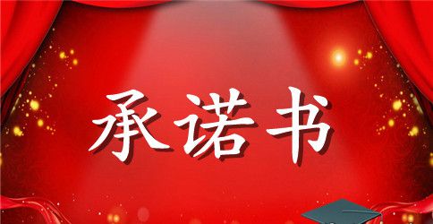 公司员工服务承诺书