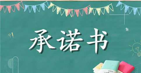 城管要求的承诺书