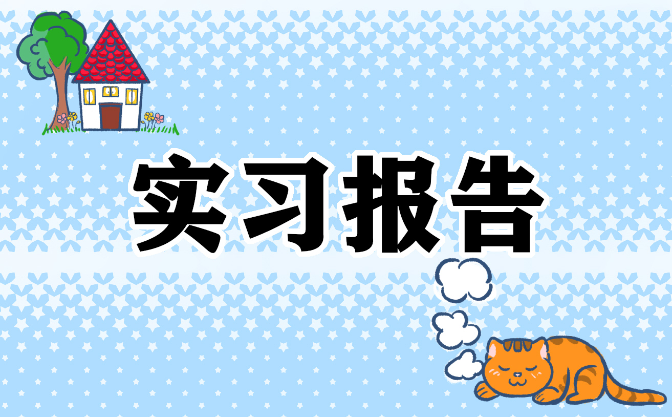 顶岗实习报告范文